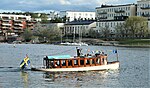 M/Y Olivia i Hammarbysjön i Stockholm