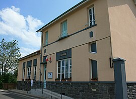 The town hall in Saint-Hilaire-les-Monges