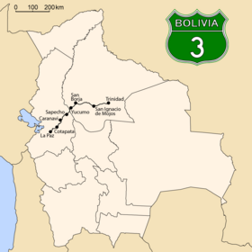 Image illustrative de l’article Route 3 (Bolivie)