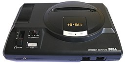 Sega Mega Drive, European/Australasian (PAL) version.