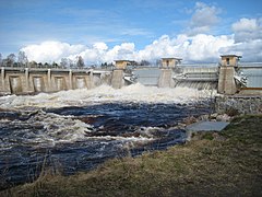 Centrale hydroélectrique de Merikoski.