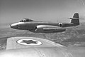 Stíhací letoun Gloster Meteor izraelského letectva