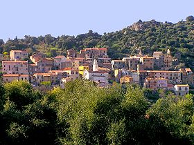 Vue du village de Moncale