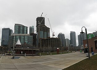 Condos next to the park