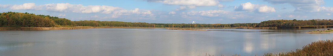 Panorama Bohdanečského rybníka