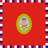 Minister of Defence Naval Flag Naval flag defence minister (Croatia).gif