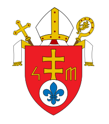 Coat of arms of the Diocese of Nitra