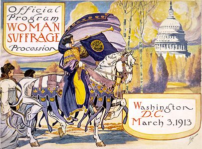 9 Women's Suffrage Procession Now superseded, see 2019