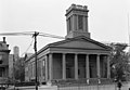 Front of the Old Bergen Church in 1938.