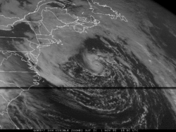 Image illustrative de l’article Tempête de l'Halloween 1991