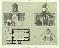 Plan, coupe et exterieur de l'eglise de Bethanie.jpg