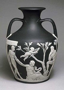 Una rèplica del Vas de Portland de Josiah Wedgwood al V&A