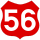 RO Roadsign 56.svg