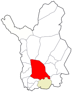 Расположение Рованиеми в регионе Лапландия и субрегионе Рованиеми