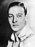 Publicity photo of Rudolph Valentino