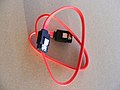 SATA-2-Kabel mit Klammer