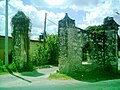 Vista de la antigua hacienda.