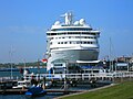 Die Seabourn Quest, Travemünde, Deutschland