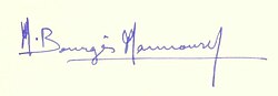 Maurice Bourgès-Maunoury aláírása