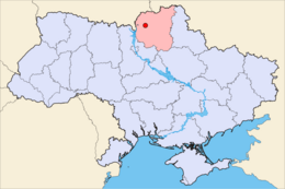 Černihiv – Mappa