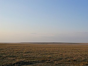 steppe yn Kazachstan