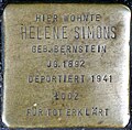 Stolperstein für Helene Simons (Neumarkt 25)