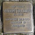 Stolperstein für Siegbert Hausmann (Neusser Straße 722)