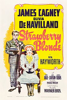 Description de l'image Strawberry Blonde (1941 film poster).jpg.