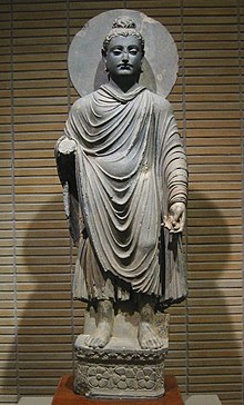 Standing Buddha from Gandhara, 1st century AD. TNMStandingBuddha.jpg