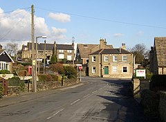 The centre of Hartshead village, Yorkshire - geograph.org.uk - 125914.jpg