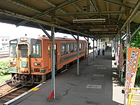 津軽鉄道ホーム