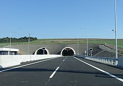 Tunel Bikoš v září 2023