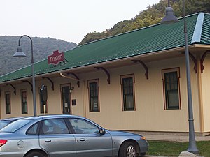 Tyrone PA Amtrak Station; Rebuilt.jpg