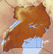 Uganda location map Topographic.png