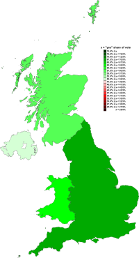 Results by nation. United Kingdom European Communities membership referendum, 1975 by nation.svg