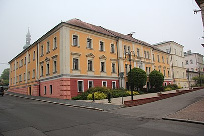 L'hôtel de ville de Varnsdorf.