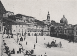 Piazza dei Galli prima del 1900