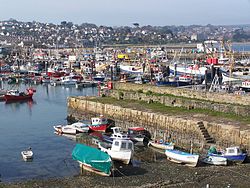 View across Newlyn Harbour - geograph.org.uk - 1579992.jpg