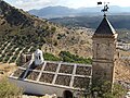 Blick über die Ermita de la Gracia ins Tal