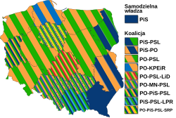 Koalicje w sejmikach 2006–2010