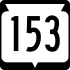 State Trunk Highway 153 signo