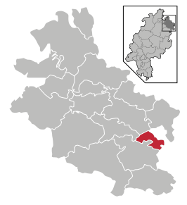 Poziția localității Weißenborn