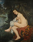 La Ninfa sorprendida, de Édouard Manet