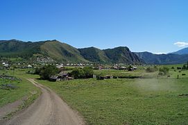 Le village de Korgon.