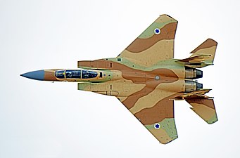 מטוס רעם-F-15I של טייסת 'הפטישים' בחיל האוויר הישראלי