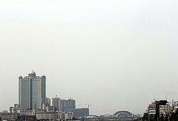 Skyline of Huazhou