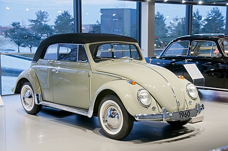 VW 1200 Cabriolet, năm 1960