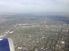 Aerial view of Hackensack 2014-05-07 16 21 13 View of Hackensack, New Jersey from an airplane heading for Newark Liberty International Airport.JPG