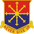 206th Field Artillery Regiment "Never Give Up"