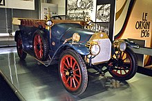 The A.L.F.A 24 HP (1910) exhibited in the Museo Alfa Romeo ALFA-24-HP.jpg